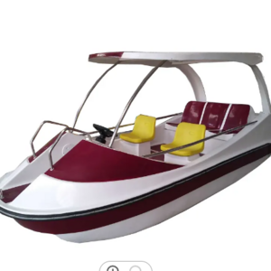 New design Experience Fun on the Water with  5 Person Pedal Boat featuring a Water  Pedal System and Slide