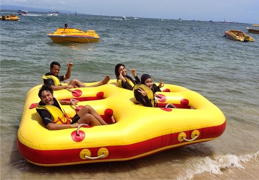 Outdoor Sports Inflatable towable jet ski banana tube