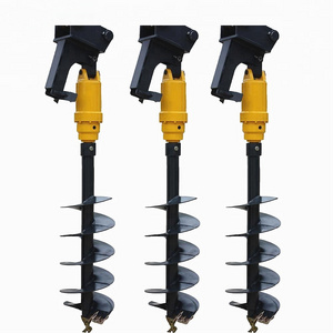 MIni hydraulic earth auger earth drilling auger for excavator