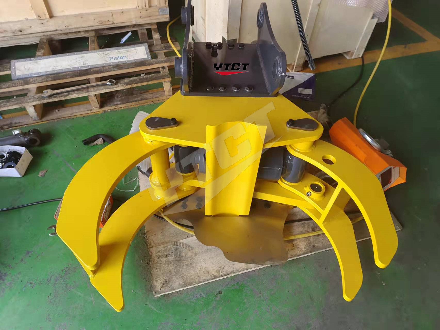 tree cutter for excavator / excavator attachment / 300mm hydraulic tree shear