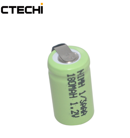 CTECHi  rechargeable battery ni-mh cell with soldering tabs for Electric razor shaver solar light