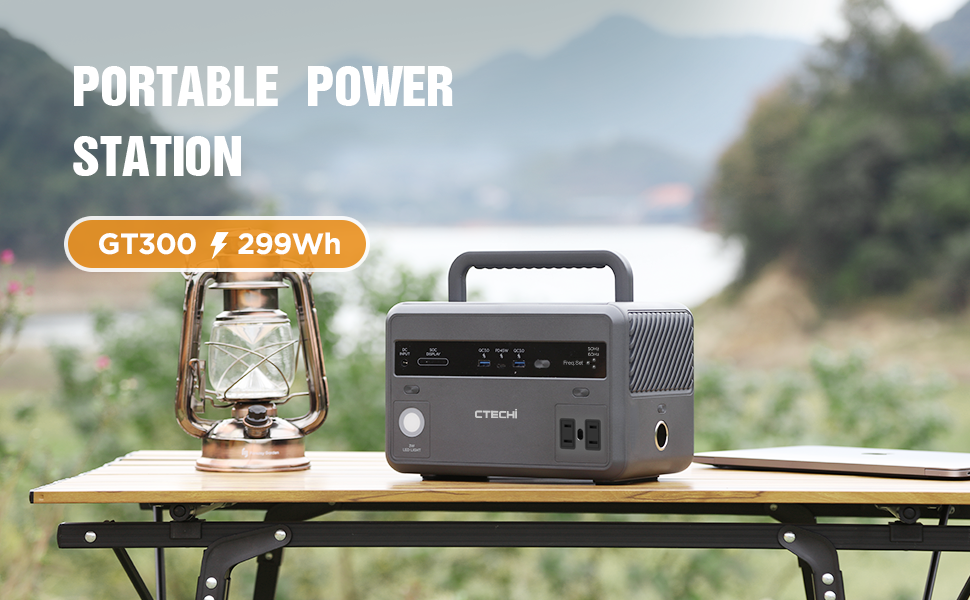 Battery power pack solar generator portable charger emergency portable power rechargeable power supply 300W LiFePO4 Battery