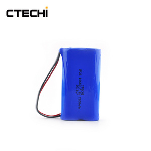 OEM 1P2S 2s lipo 18650 7.4V 2200mAh Lithium Ion Battery