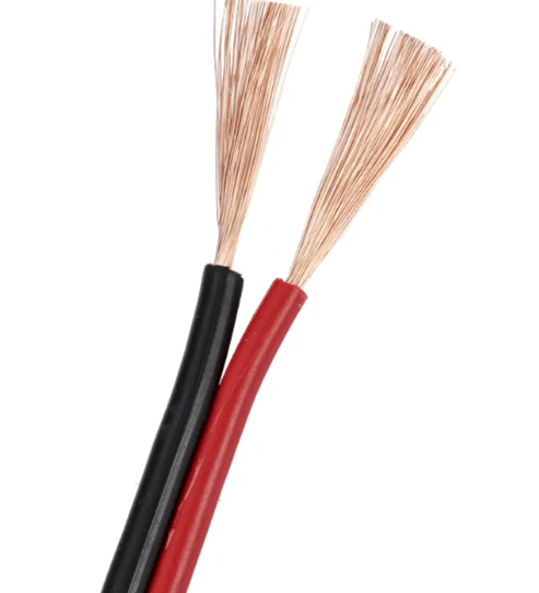 Red/Black Loud Speaker Cable 2x0.50mm2   CCA PVC jacket hifi audio cable CPR Eca