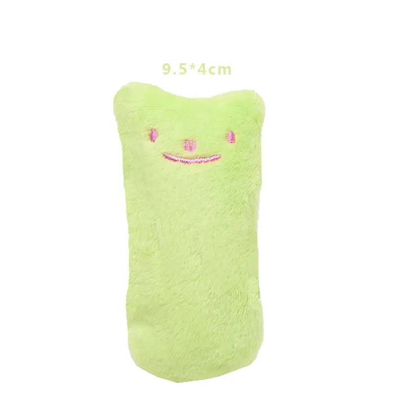 Teeth Grinding Catnip Toys Funny Interactive Plush Cat Toy Pet Kitten Chewing Vocal Toy Claws Thumb Bite Cat mint For Cats hot