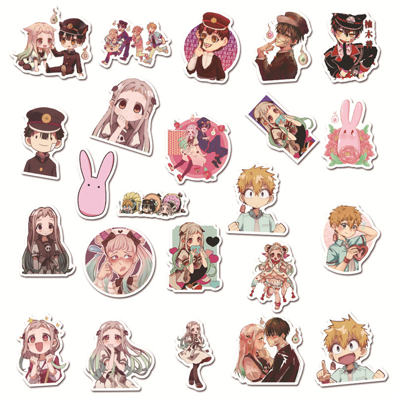 50 Pcs Japanese Anime Stickers Hot Style Suitcase Stickers Notebook Scooters Graffiti Stickers