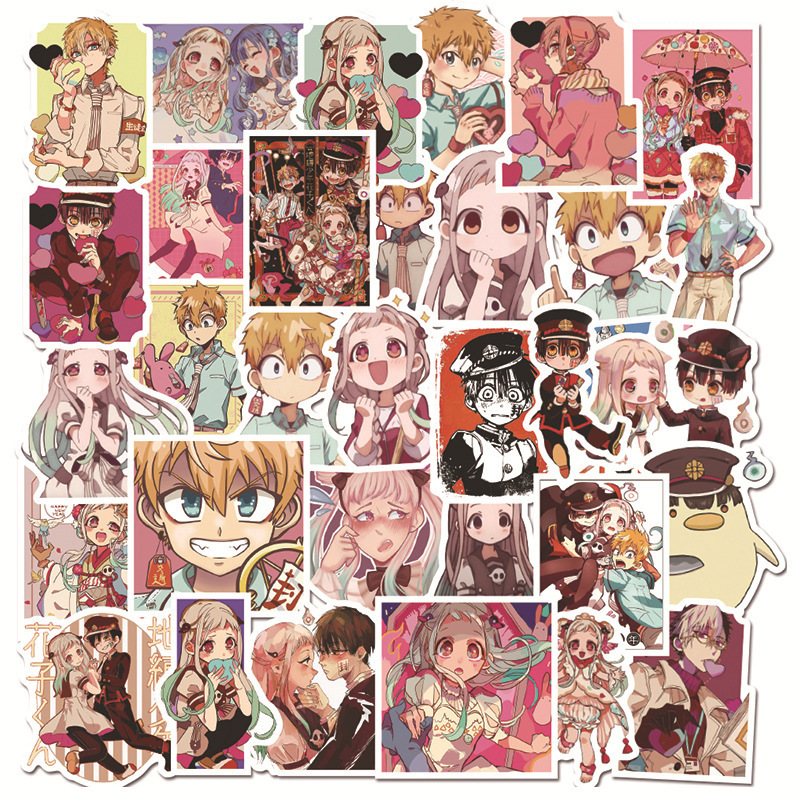 50 Pcs Japanese Anime Stickers Hot Style Suitcase Stickers Notebook Scooters Graffiti Stickers