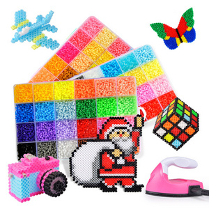 Diy Funny Iron 5mm Perler Beads Handmade Colorful Hama Beads Puzzle Craft Toy For Children 10 Color Kits