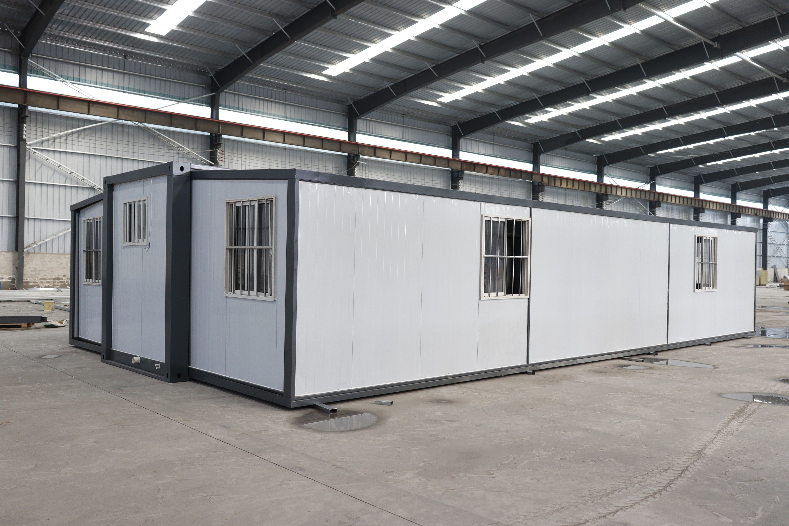 40ft expandable granny house flat prefabricated portable container house  for sale