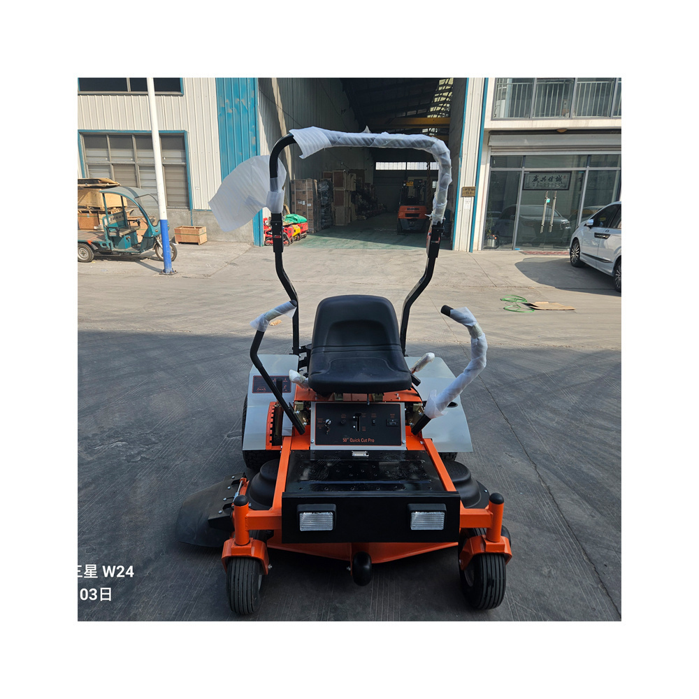 Hot Sale 42 52 60 Inch Zero Turn Lawn Mower With 25hp Gasoline Engine Tractor Lawn Rotary Mower