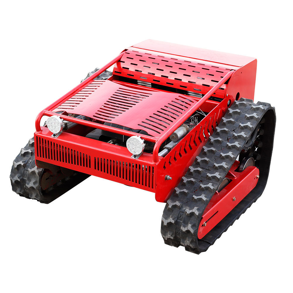 Self propelled remote control Robot Gas Lawn Mowers with the snow plow blade to Canada USA Europe