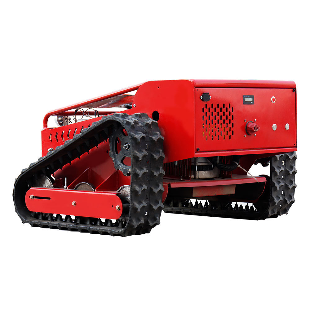 Self propelled remote control Robot Gas Lawn Mowers with the snow plow blade to Canada USA Europe