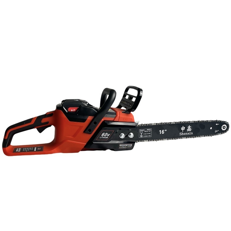 1800W Battery Power11000 Brushless Motor One-Hand Portable Cordless Mini Pruning Shears Chain Saw Wood Cutter