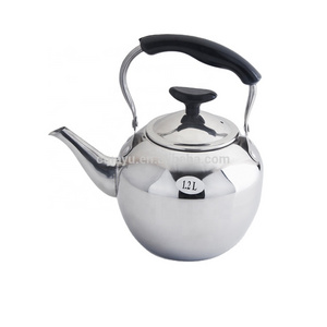 Induction Stainless Steel Tea Kettle With Strainer For Indian Teapot