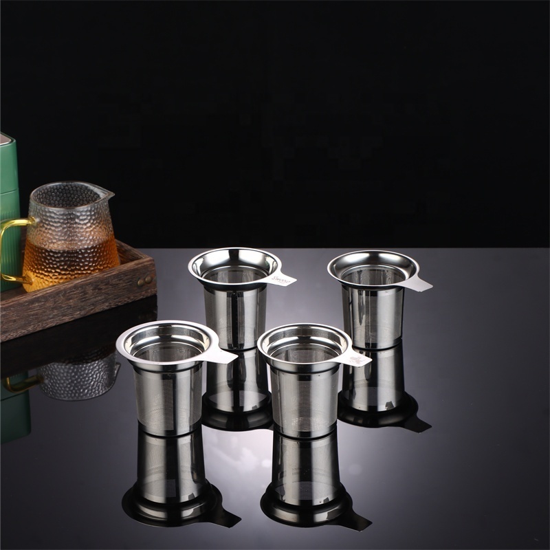 18/8 Coffee Filter Stainless Steel Cup For Hanging On Teapot And Coffee Pot SS304