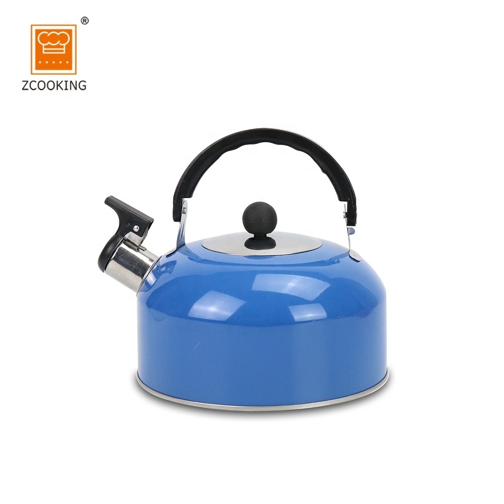 Hot Sale Colorful Stainless Steel Whistling Tea Whistle Kettle With Customization