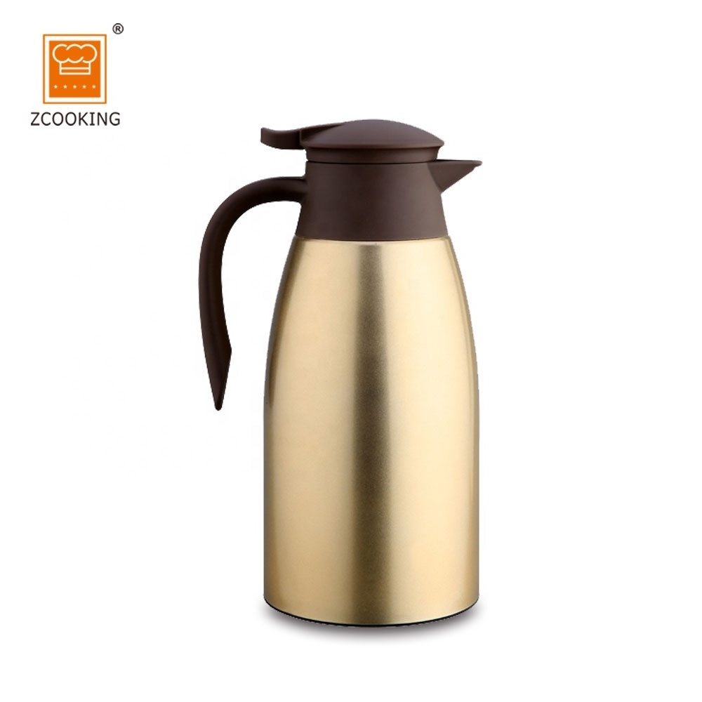 2.0L Stainless Steel Coffee Pot Coffee Tunbler Thermos Tea Pot