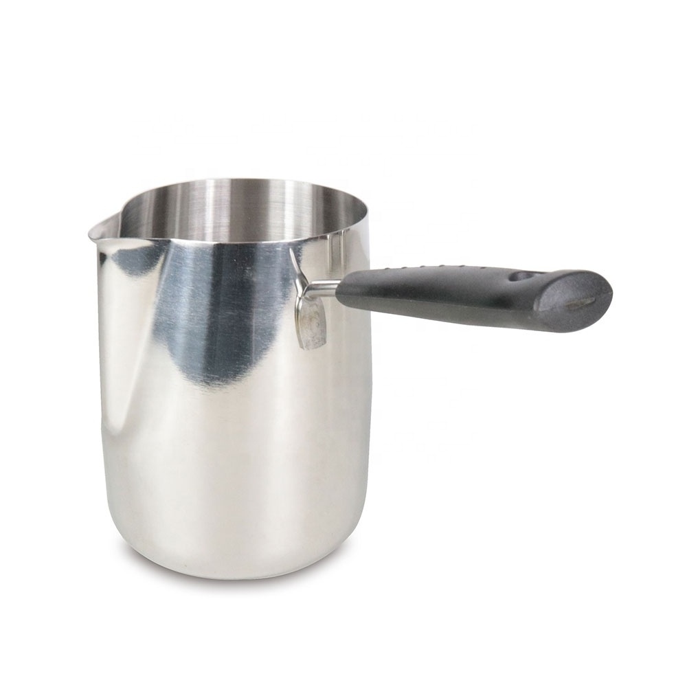 350ml 600ml 1000ml Turkish Stainless Steel Butter Milk Pitcher Warmer Arabic Coffee Pot