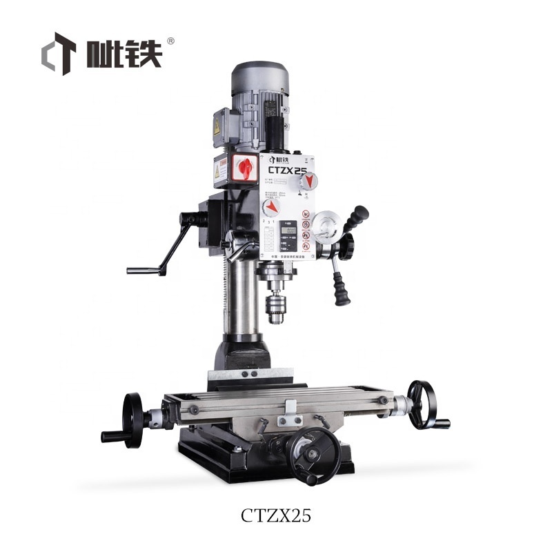 China Mini Universal Vertical Milling Cnc Drilling Milling Machines For Metal