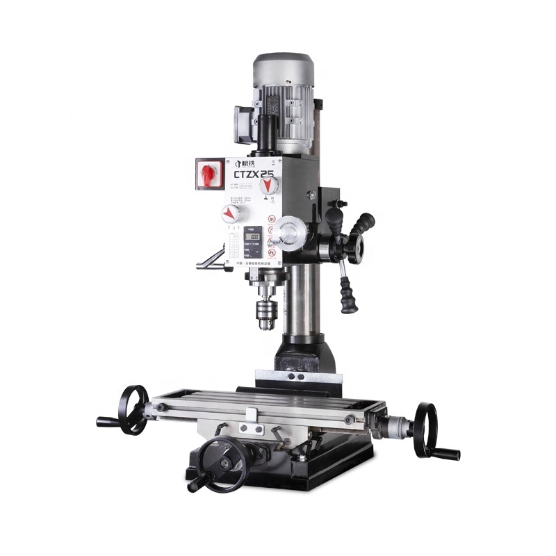 China Mini Universal Vertical Milling Cnc Drilling Milling Machines For Metal