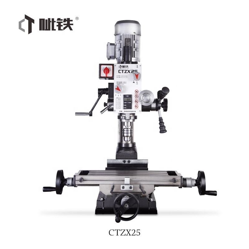 China Mini Universal Vertical Milling Cnc Drilling Milling Machines For Metal