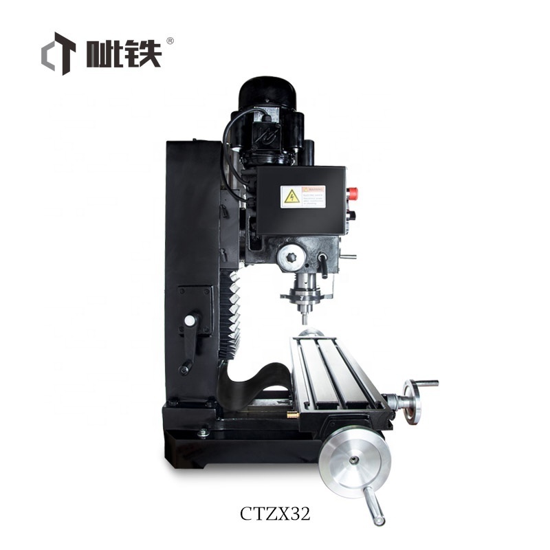 CTZX32 mini drilling milling machine with 32mm capacity from China with DRO