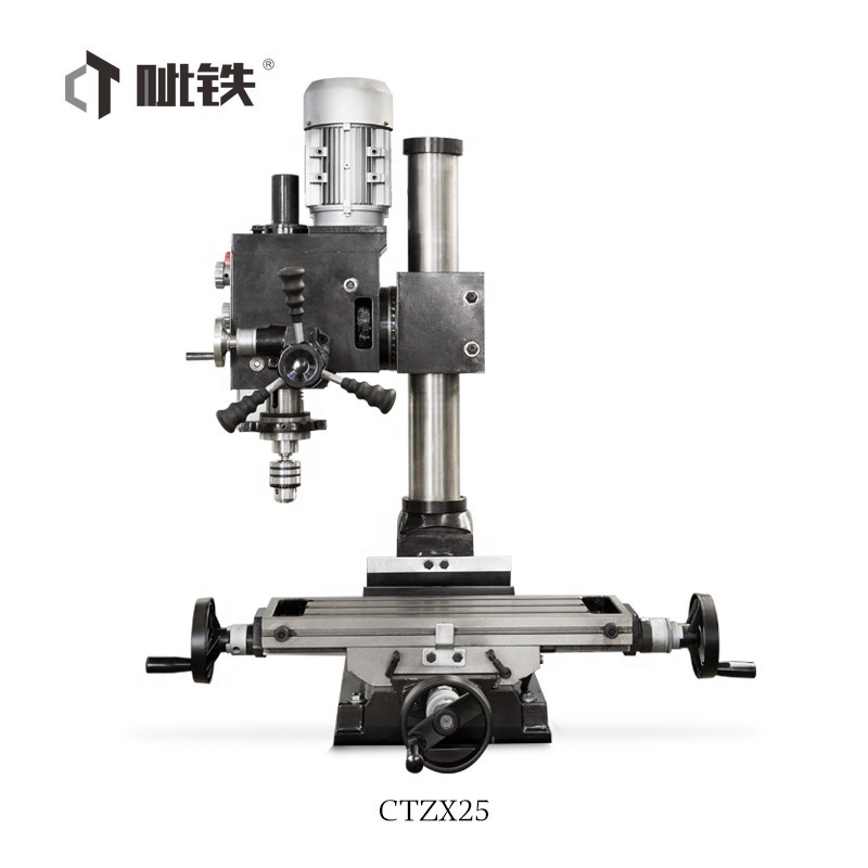 China Mini Universal Vertical Milling Cnc Drilling Milling Machines For Metal