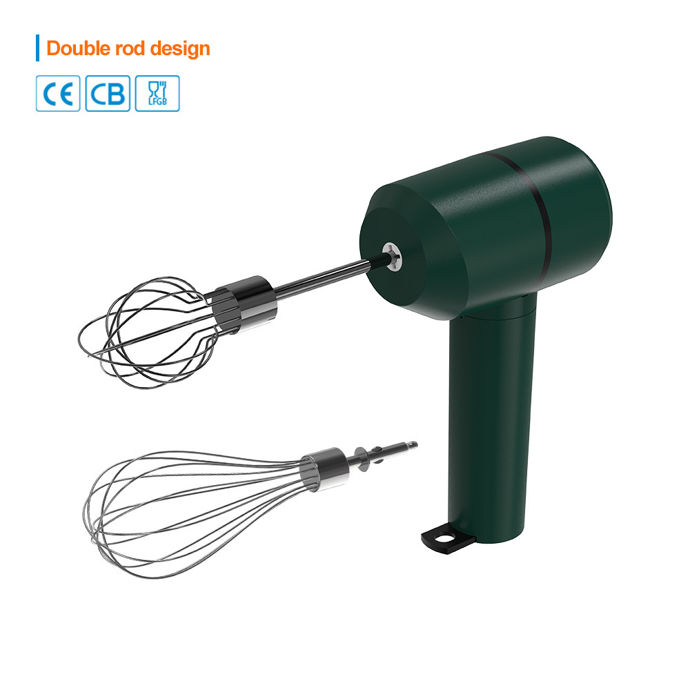 Kitchen Portable Electric Egg Beater Hand Manual Egg Mixer