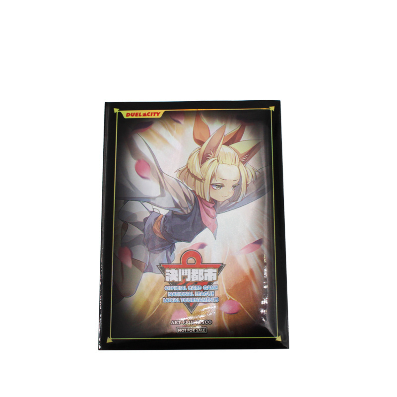 Art Printing Yugioh Custom Plastic Card Sleeves Board TCG MTG Game Cards Deck Protector Trading Card sleeve