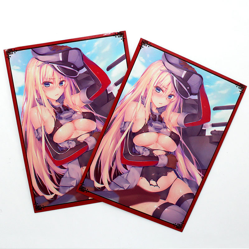 Customized Printing Art Card Sleeves Yugioh MTG TCG Holo Hologram Anime Custom Cards Trading Board Game Sleeves