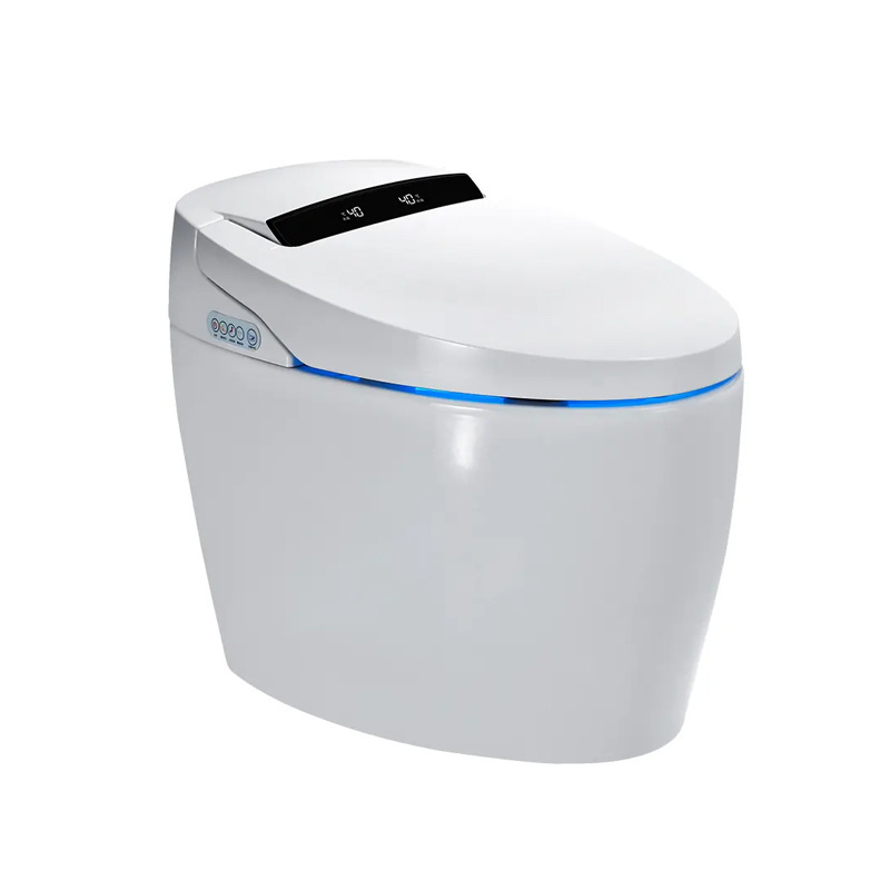 Luxury Bathroom Smart Intelligent  Sensor Auto Flush Bidet WC Toilet Bowl For Customized