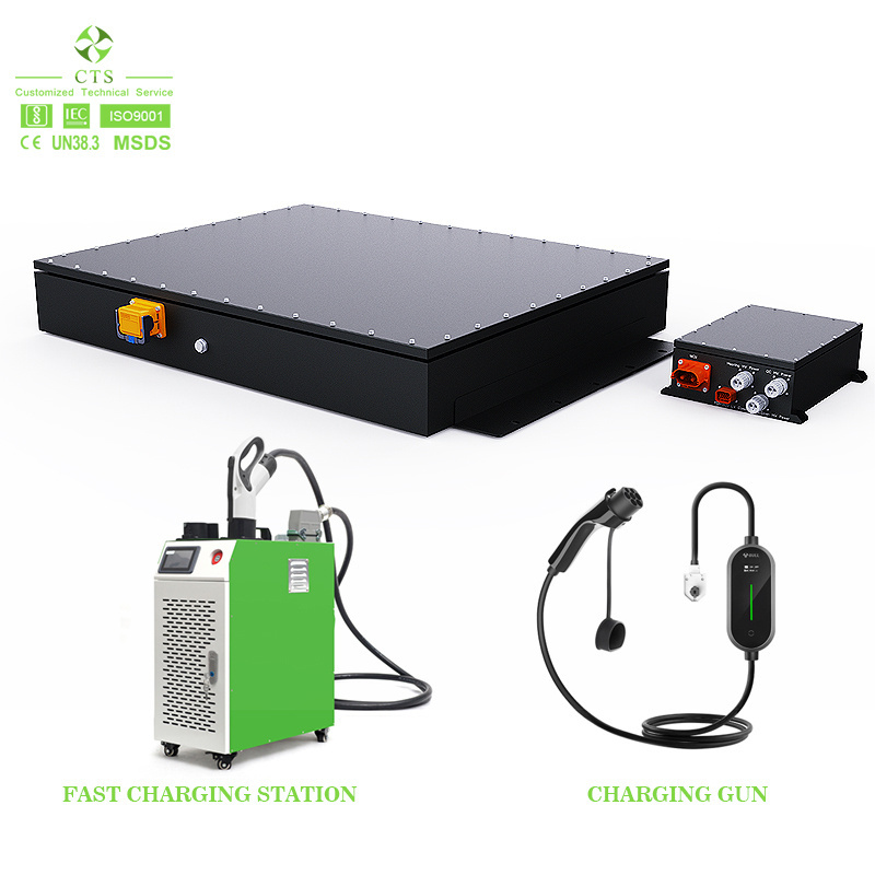 BMS Built-in Lithium Battery 144V 400V 614V 50ah 100ah Lifepo4 Battery 100kwh Lithium Ion Battery Kit For Electric Vehicle