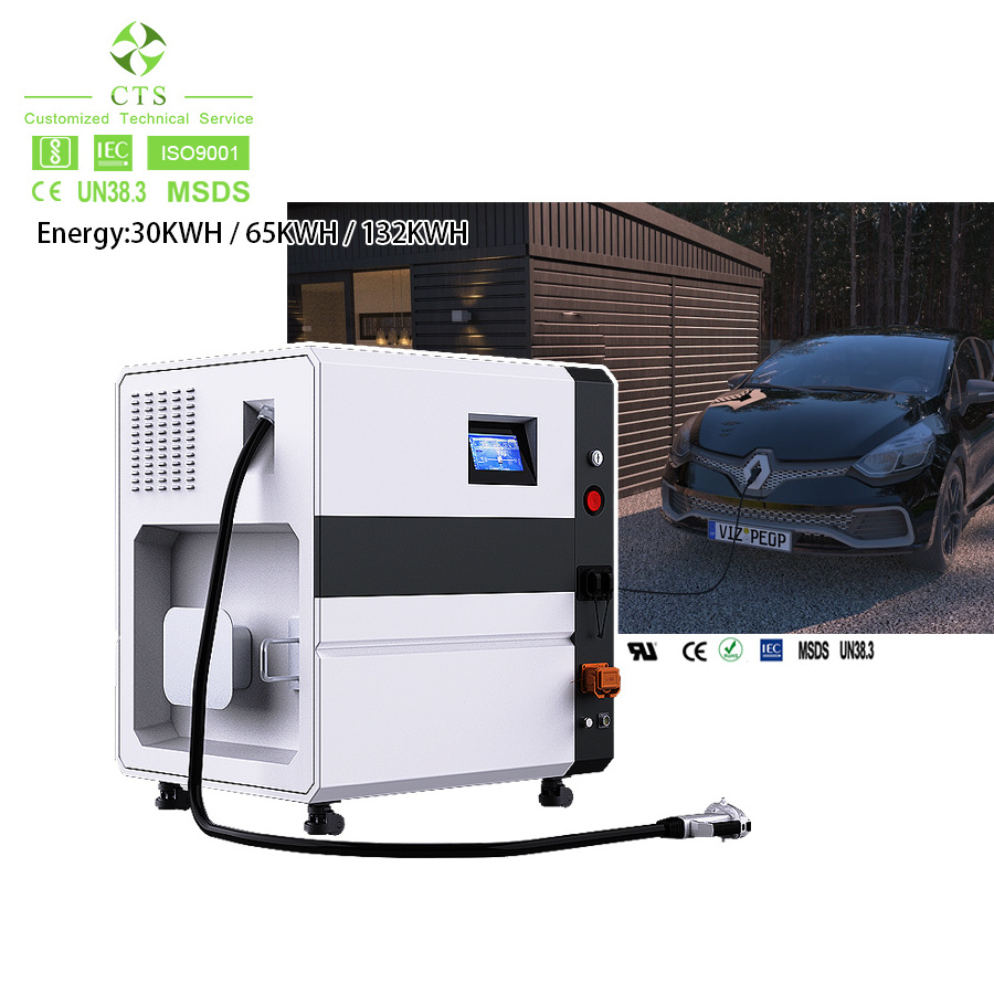 mobile dc fast charging station 30kw 60kw 120kw ev charger mobile electric vehicle charging station with ccs2 charger