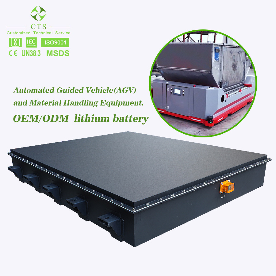 CTS Battery lithium ion 150 kw electric car 50kwh battery for electric car AGV 50kwh 75kwh EV battery pack