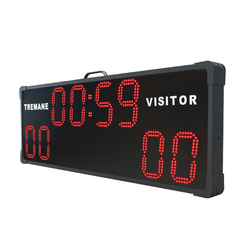 CHEETIE CP042 High Quality Electronic Score Display Gymnastics Portable LED Digital Basketball Scoreboard With Shot Clock