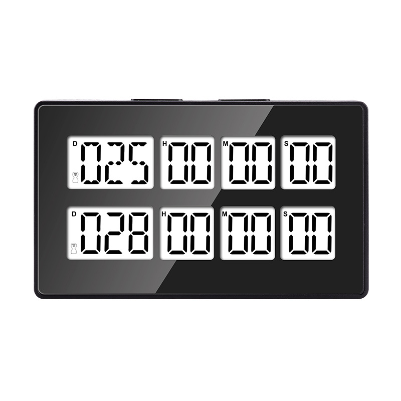 CHEETIE CP147 Programmable Dual Timer Mechanical Countdown Alarm Clock Digital Timer With Stopwatch