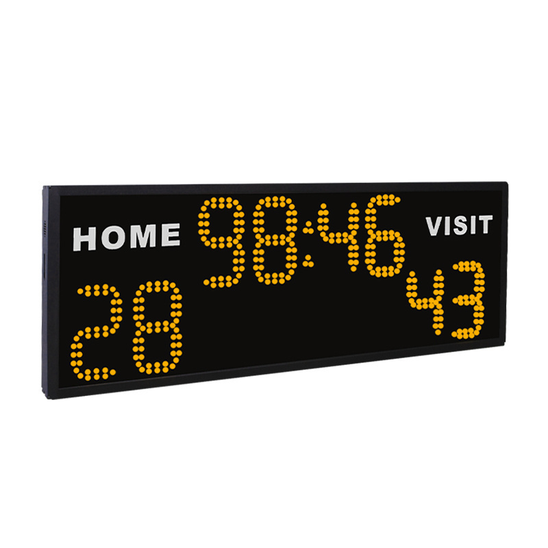 CHEETIE CP42 Brand New Product Yellow Home and Visit Score Keeper Stadium LED Scoreboard Football