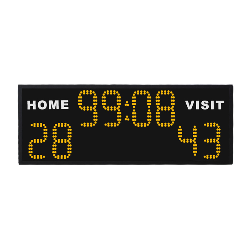 CHEETIE CP42 Brand New Product Yellow Home and Visit Score Keeper Stadium LED Scoreboard Football