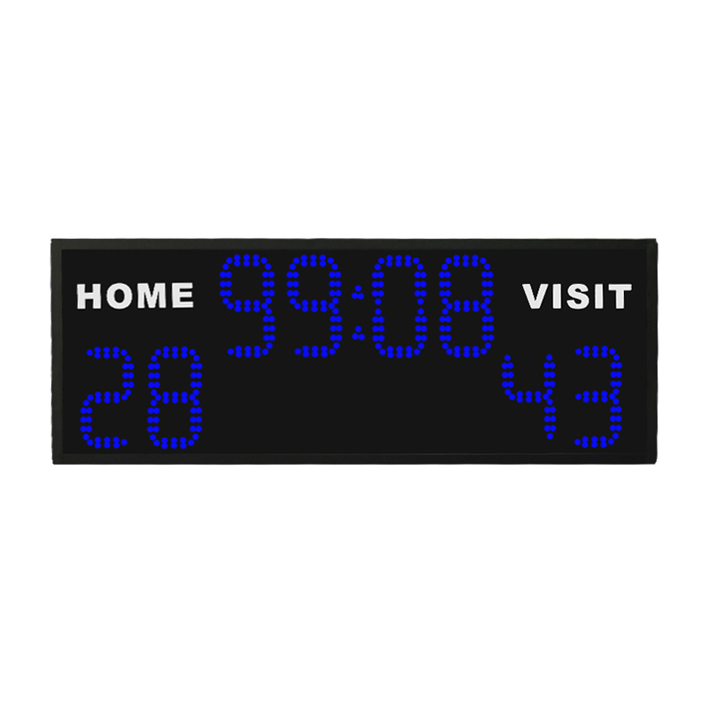 CHEETIE CP42 Spot Goods Blue Professional Score Clock Numeric Waterproof LED Football Scoreboard