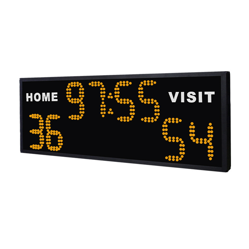 CHEETIE CP42 Brand New Product Yellow Home and Visit Score Keeper Stadium LED Scoreboard Football