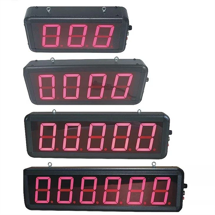 CHEETIE CP100 Industrial Sports Traffic Control LED Display Ceiling Production and Life Fields Digital Counter with Sensor