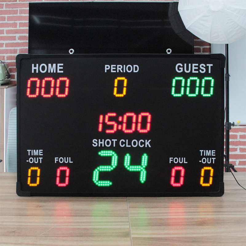 CHEETIE CP33 Quality Assurance Sports Controller Sec Men's College Used Basketball Scoreboard for Sale