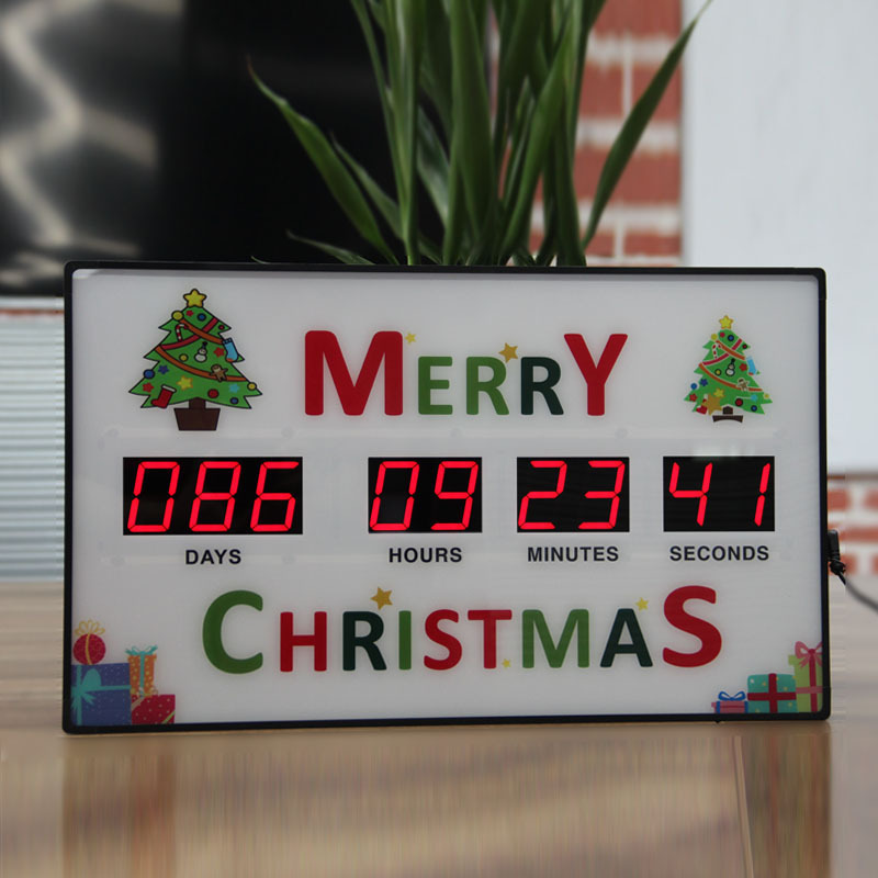 CHEETIE CP04 Indoor Design Custom OEM Projection LED Digital Event Day Countdown Clock for Sale