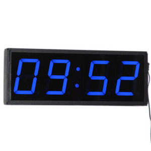 CHEETIE CP18 LED Digital Clock Big Red 3/4/5/6/8 Inch Digital Countdown Display 4 Digit 7 Segment Display