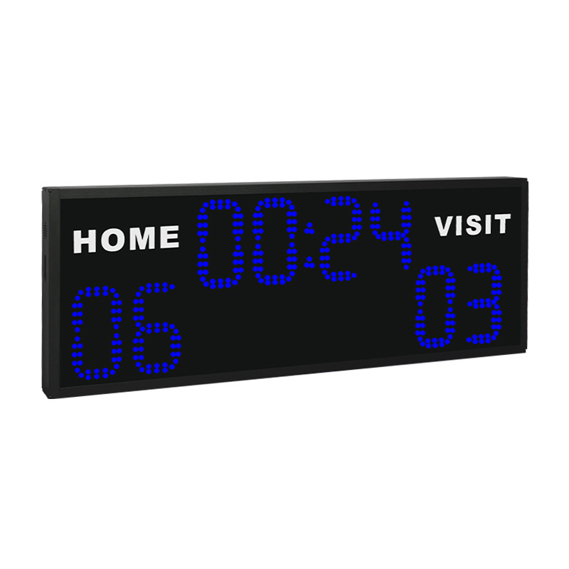 CHEETIE CP42 Spot Goods Blue Professional Score Clock Numeric Waterproof LED Football Scoreboard