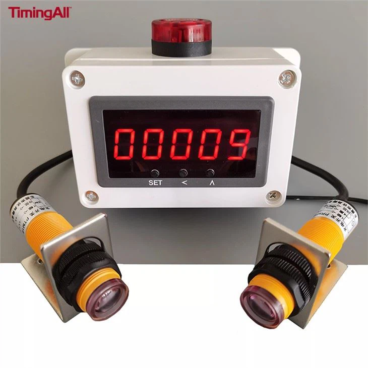 CHEETIE CP100 Industrial Sports Traffic Control LED Display Ceiling Production and Life Fields Digital Counter with Sensor