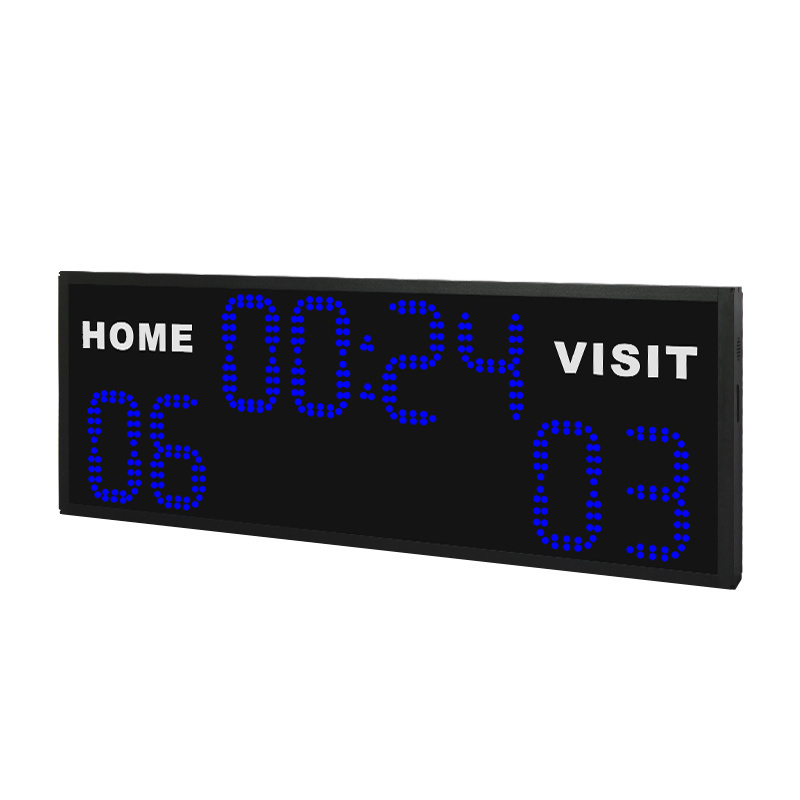 CHEETIE CP42 Spot Goods Blue Professional Score Clock Numeric Waterproof LED Football Scoreboard