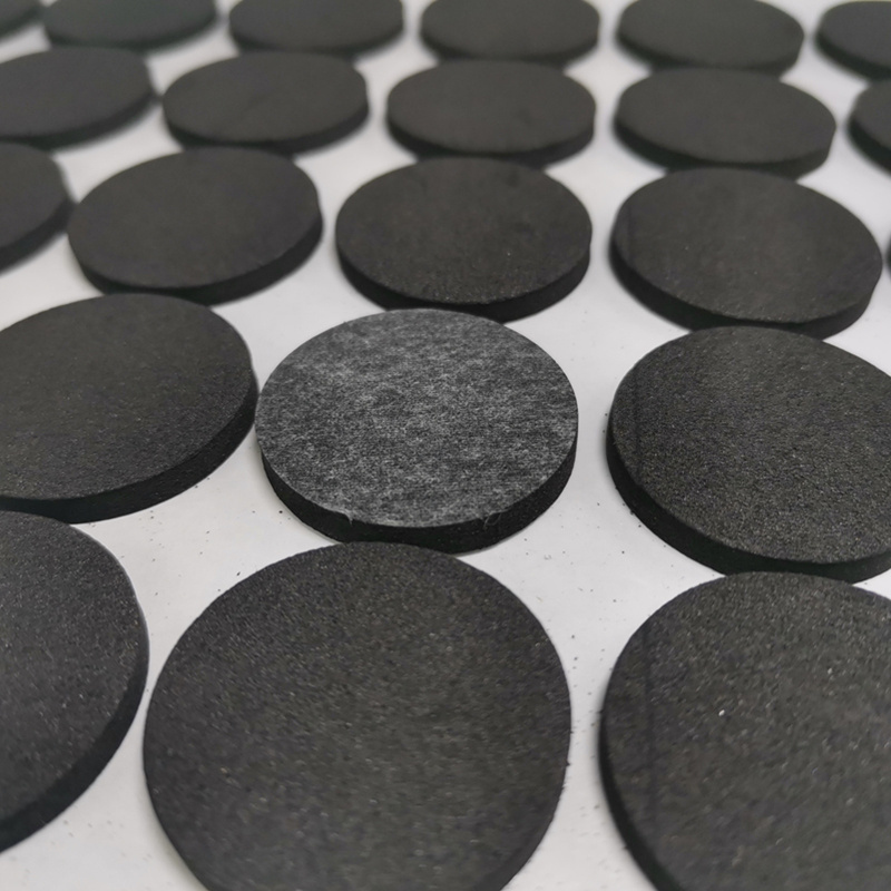 Gasket Self-adhesive Silent Shock Absorption Anti-collision EVA Factory Direct Custom Black Customizable Recycled Pu Foam CT151