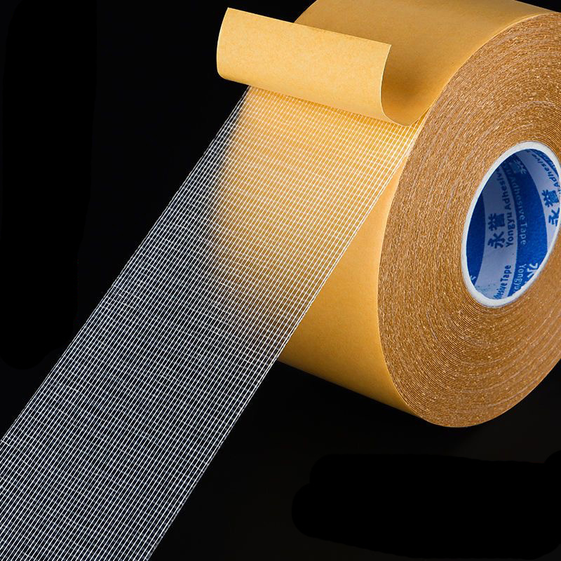 Hot Sale  Removable  Strong Thin Adhesive Double Sided Cloth Carpet Seam Tape Carpet Edge Tape filament tape