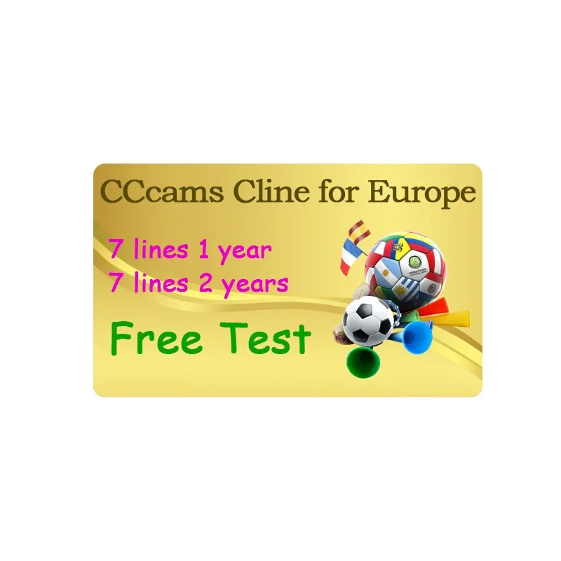 free test Stable 6 lines cccam cline for spain uk portugal germany oscam poland satellite tv receiver cline